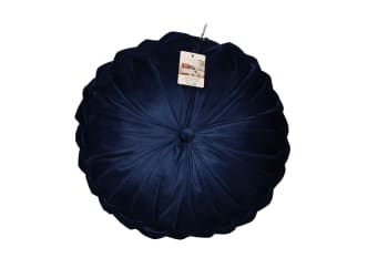 Decorative Round Velvet Cushion 40cm - default