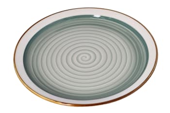 Circular Striped Dinner Plate 27cm - default