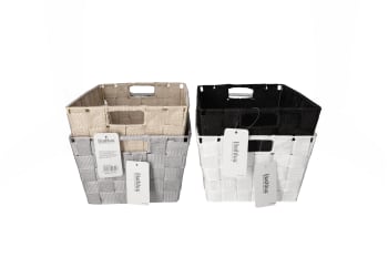 Polypropylene Fabric Storage Basket 30.3cm - default