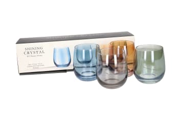 Whiskey Crystal Glasses 4Pcs 410ml. - default