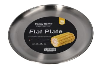 Stainless Steel Serving Platter 34.5cm  