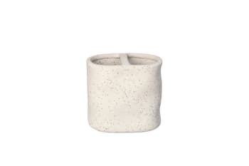 Stoneware Toothbrush Holder 9.7cm