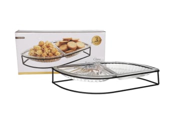 Serving Glass Bowl Set 3pcs  - default