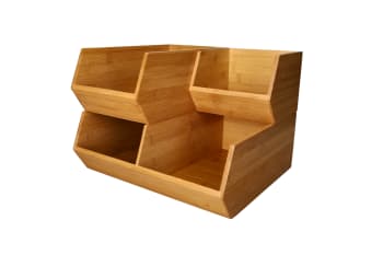 Bamboo Vegetable Box Holder 17.3cm - default