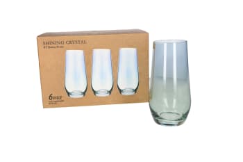 Tall Tumbler Glasses 6pcs 15.7cm