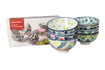 Bohemian Design Dessert Bowls 10pcs 12.2cm - default