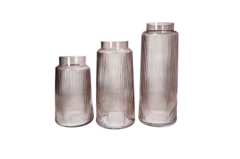Glass Transparent Vase 25cm - default