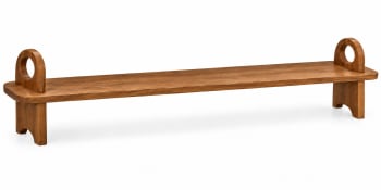 Acacia Wooden Raised Snack Tray 95.5cm - default