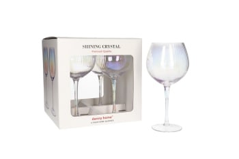 Shining Crystal 4 Pcs Wine Glasses 21.5cm