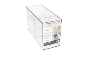 Pantry Bin With Divider 26.8cm