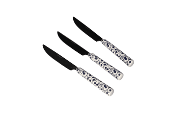 Dinner Knife Set 3pcs 21.4cm