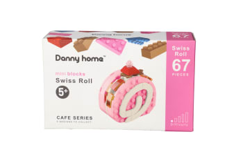 Mini Swiss Roll Building Block Set Toy 67pcs - default
