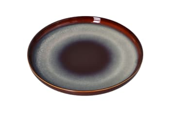 Brown Glaze Dinner Plate 26cm - default