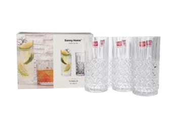 Tumbler Glass Cup Set 6pcs 330ml   - default
