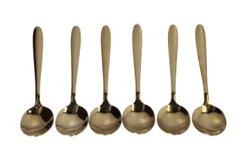 Gold Dinner ﻿Spoon 6pcs﻿﻿ 20.4cm