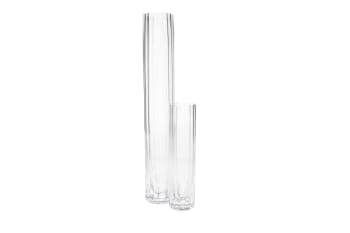 Glass Flower Vase 21.8cm  - default