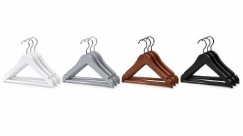 Wooden Clothing Hanger 3pcs 44.5cm