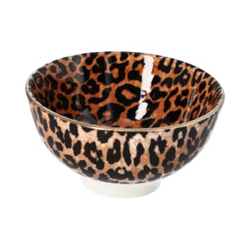 Leopard Design Sauce Bowl 9.3cm