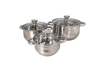 Casserole Cookware Pots Set 3pcs