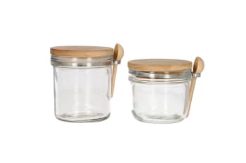 Sealed Glass Jar Clip Lid 220ml - default