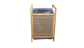 Wooden Laundry Basket 60cm - default