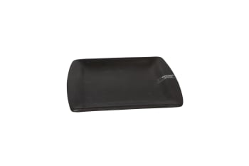 Black Square Side Plate 20cm