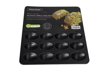 24 Cup Sea Shell Baking Tray 27.5cm - default