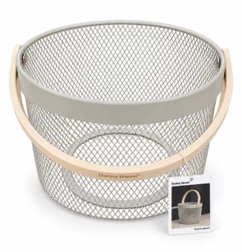 Mesh Stainless Steel Storage Basket 26.2cm - default