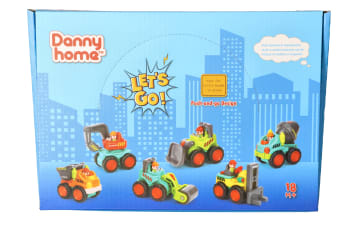 Construction Mini Toy Set 6Pcs  - default