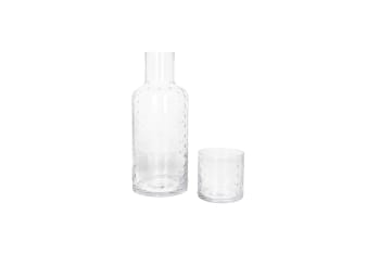 Glass Carafe &amp; Tumbler Set 2pcs - default