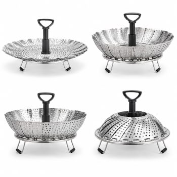 Retractable Steamer Sasket 18cm - default