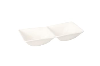  Ceramic 2 Grid Platter 18.3cm  - default