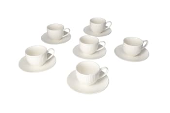 Cappuccino Cup & Saucer 12pcs 110ml