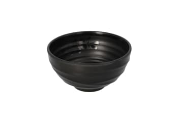 Black Melamine Ice Cream Bowl 11.3cm - default