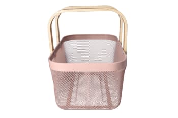 Mesh Stainless Steel Storage Basket 40cm