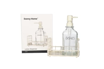  Glass Dish Soap Dispenser 2pcs - default