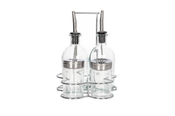 Oil &amp; Vinegar/ Salt &amp; Pepper Dispenser Stand 5pcs - default