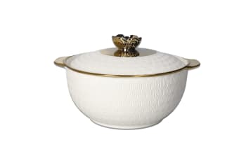 Casserole Soup Dish &amp; Bowls Set 8pcs - default