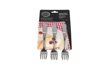 Silver Dessert Fork Set 6pcs 15.4cm  - default