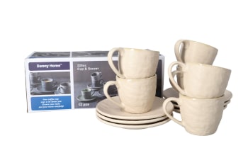 Classic Cup &amp; Saucer Set 12pcs 220ml