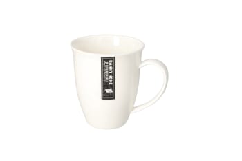 White Ceramic Coffee Mug 12cm