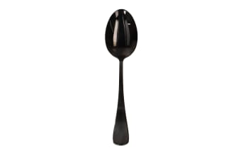 Black Dinner Spoons 6Pcs 20.4cm - default