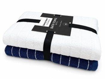 Cotton Bath Towel Set 2pcs 140cm 