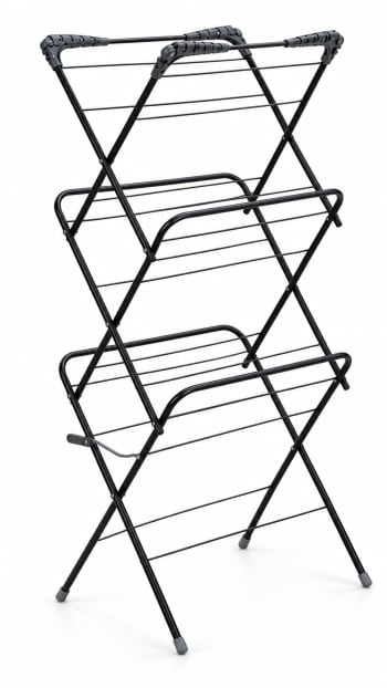 3-Tier Foldable Clothes Airer 138cm - default