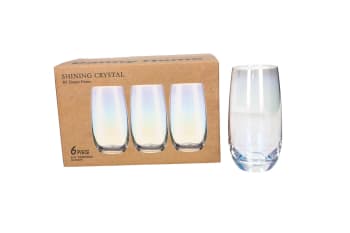  Tall Tumbler Glasses Set 6pcs 14.7cm