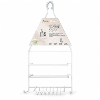 Hanging Shower Caddy Rack 46cm - default