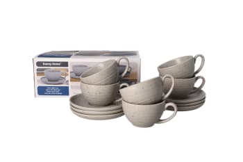 Ceramic Espresso Cup &amp; Saucer 12pcs 100ml - default