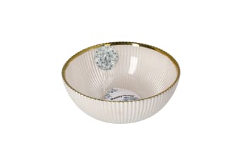 Striped Salad Bowl 6.75 Inch 