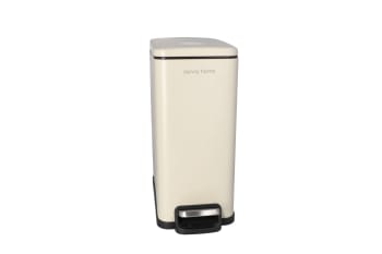 Cream Garbage Can 10L
