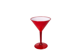 Continental Homeware Martini Plastic Glass 250ml 11cm - default